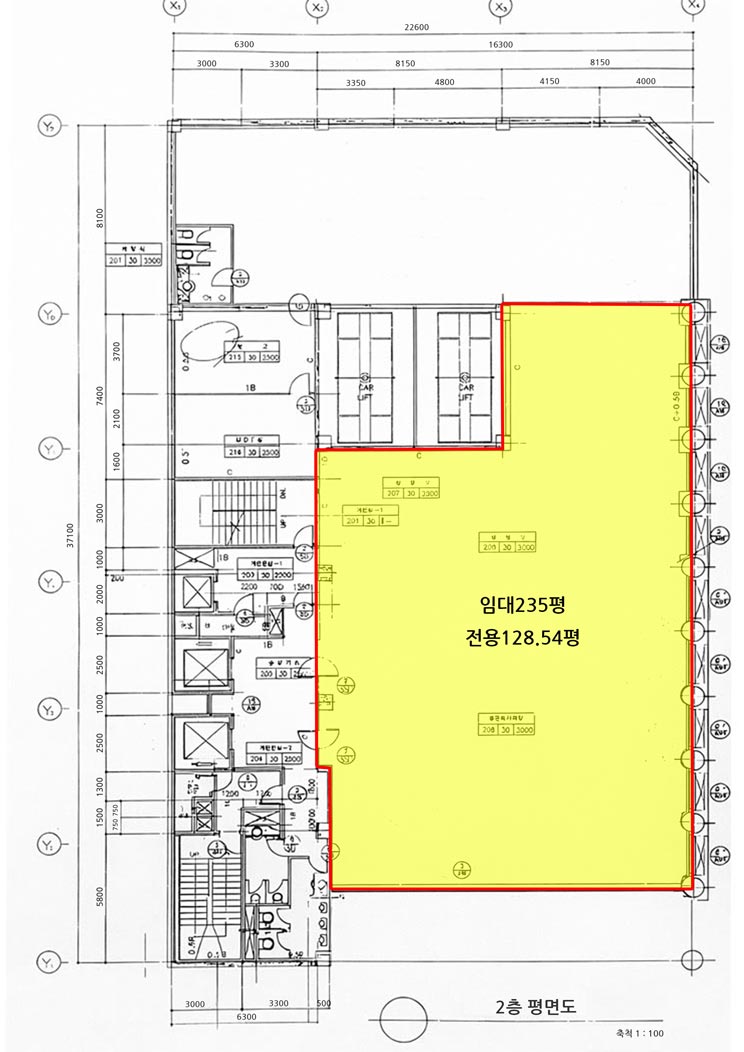 2층 평면도